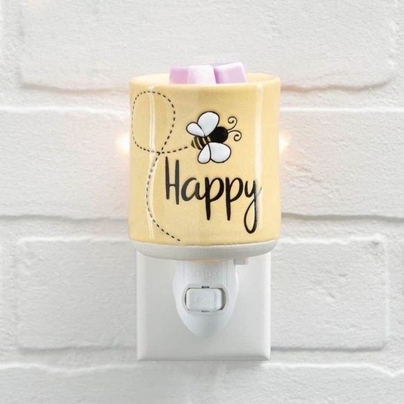 Scentsy Bee Happy Mini Warmer pre owned and pre loved - Picture 3 of 3